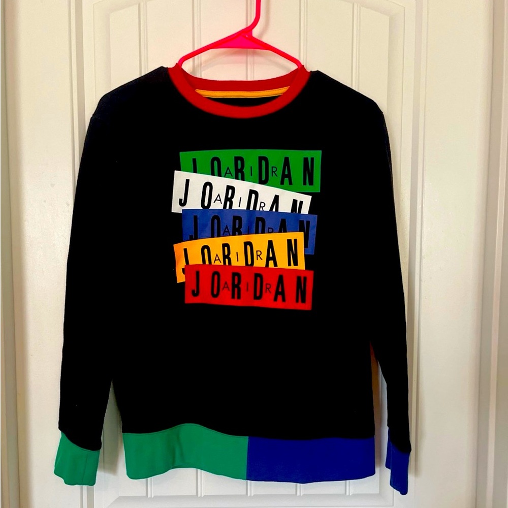 Jordan Kids' Multicolor Logo Sweatshirt